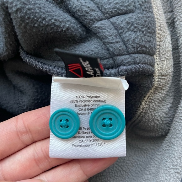 MEC Girls Fleece Hooded Jacket Size 12 - Picture 6 of 6